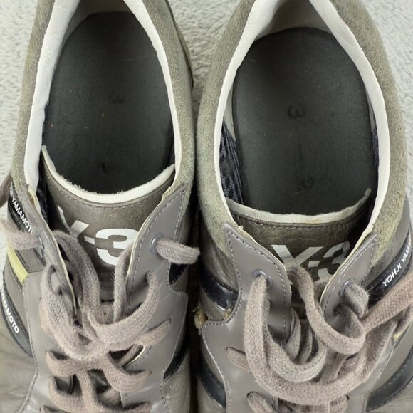 Adidas Y3 Yohji Yamamoto Grey Sneakers Men’s Size 11 US - G63589 - Picture 5 of 16